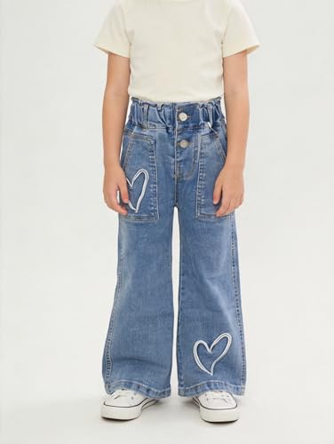 Jeans para niñas con pierna larga Kidscool Space de 2 a 7 años 2