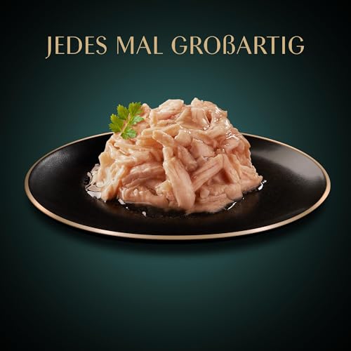 SHEBA Filets Adult Katzenfutter in Sauce mit Huhn 16 x 60g Schale