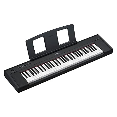 Yamaha NP-15 Piaggero Digital Keyboard with 61 Keys Cover