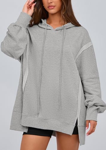 PRETTYGARDEN Womens Oversized Hoodie 2025 Spring Sweatshirt Long Sleeve Loose Trendy Outfits Casual Cute Pullover Tops - Image 7