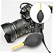 VILLCASE 3Pcs Camera Air Blower TPE Lens for Precise Instruments Safe Dust Removal for Tv Monitor LCD Eyeglasses and Electronics Powerful Airflow with Long Mouthpiece