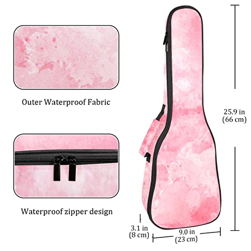 Housse pour ukulélé avec fond rose aquarelle 10 mm d’épaisseur rembourrage éponge 53,3 cm sac de transport pour ukulélé… - Les Beatles, Paul McCartney, John Lennon, RIngo Starr, George Harrison Housse pour ukulélé avec fond rose aquarelle 10 mm d'épaisseur rembourrage éponge 53,3 cm sac de transport pour ukulélé… – Image 5