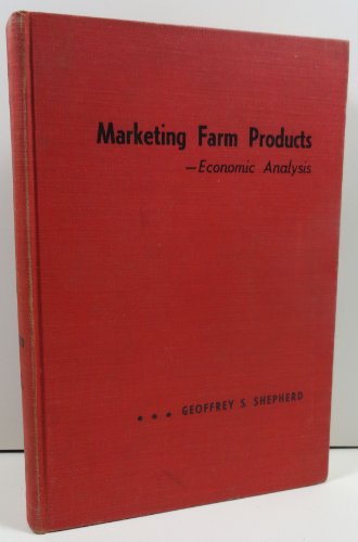 Marketing Farm Products Economic Analysis B00IMN0RIC Book Cover
