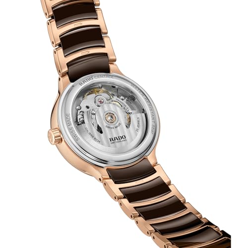 Rado -Centrix-Womens-Swiss Automatic Watch-Stainless Steel PVD-Sapphire Crystal -35mm4