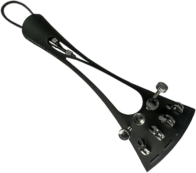STRADPET] Titanium French Style Tailpiece for Violin
