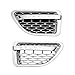 bashful 2X Coche Lado ventilación Rejilla Parrilla sintonización de Aire Aire ventilación Rejilla Rejilla Salida Apto Compatible with Tierra Rover Range Rover Sport 2005-2009 Chrome