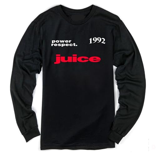 Generic 1992 Juice Movie Long Sleeve T Shirt Retro, Black