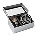 Taylor of Old Bond Street Black Pure Badger Shaving Brush and Jermyn St. Shaving Cream Bowl 150g Gift Set 2 pc shave set