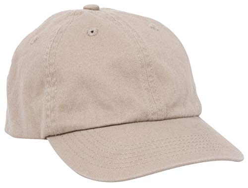 C/Meo Collective Youth Cotton Washed Chino Twill Cap - Khaki3