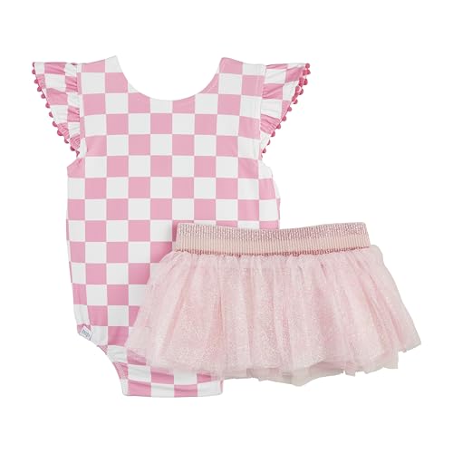 Mud Pie Girls Children's Daisy Check Rev 1pc2