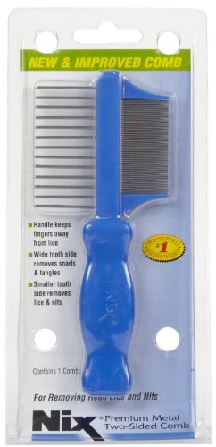 Nix Premium Metal Two-Sided Comb 1 Each