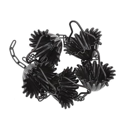 HAKIDZEL Aluminum Alloy Petal Rain Chain Rain Chain for Gutter Decorative Design
