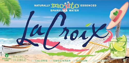 Image of La Croix Sparkling Water, Mojito, 12 Fl Oz (pack of 8)