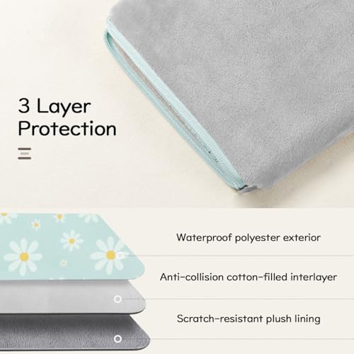 Dadanism 6-7" Sleeve Case for 7" Kindle Colorsoft Signature Edition and All-New Kindle Paperwhite, Protective Sleeve Cover Pouch Bag Carrying Case for 6" K-indle/K-indle Oasis/Kobo E-Reader,Lightgreen - Image 2