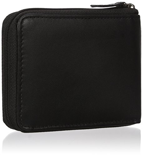 Buxton Men's Emblem Zip-around Billfold Wallet2