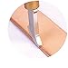 Aiskaer Leather Craft Tool Shallow Slot Edge Lineer Leather Crimping Tool Edge Device Trimmer Leather Crimping Tools Handmade Leather Tool (2.0mm)