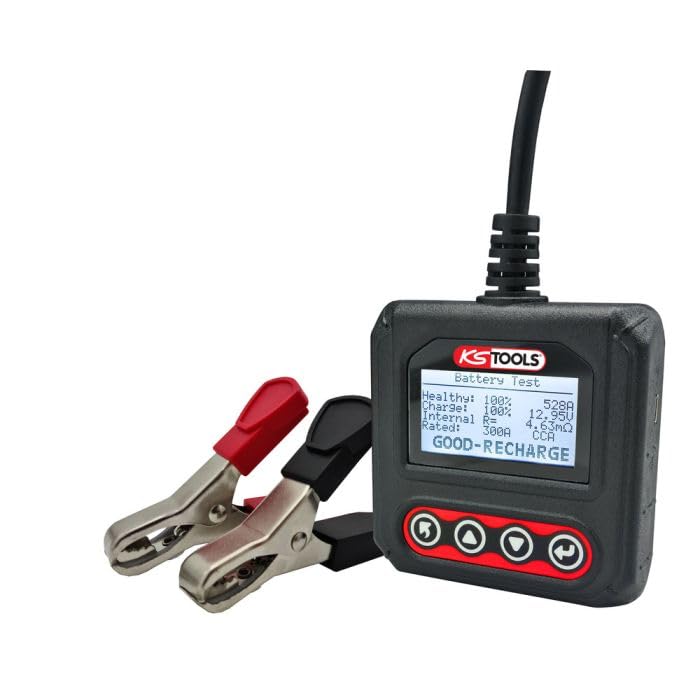 KS Tools 550.1655F Testeur de batterie - testeur batterie voiture 12V