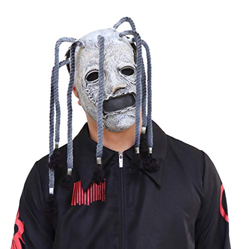 Buy Bulex Slipknot Mask Corey Taylor Mask Dreadlocks Fancy Dress