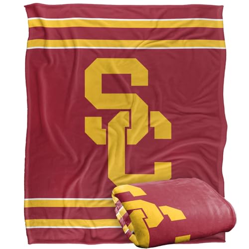 50"x60" Stripe Primary Logo Silky Touch Super Soft Throw Blanket