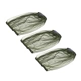 OSOLADY 3piezas Gorras Mosquitera De Cabeza y Cuello De Malla Fina Protección contra Mosquitos para Pesca Camping Senderismo y Actividades Al Aire
