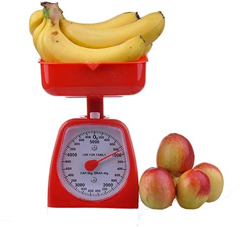 Miniatura 5 de Utoolmart Báscula mecánica de cocina - Báscula de alimentos dietéticos - con medidas de libras y kilogramos - Rango de medición 176.37 oz Precisión