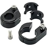 Biltwell Flat O/S Speed Clamps - Black