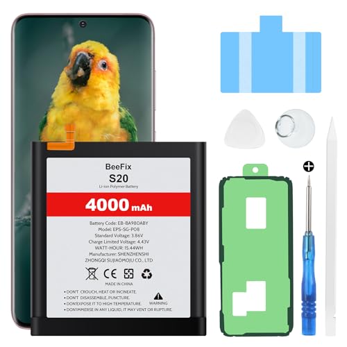 Batteria di ricambio per Samsung Galaxy S20 SM-G980F, 4000 mAh,