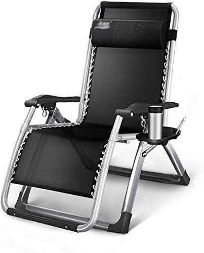 Chaise de terrasse inclinable et robuste pour soulager le mal de dos