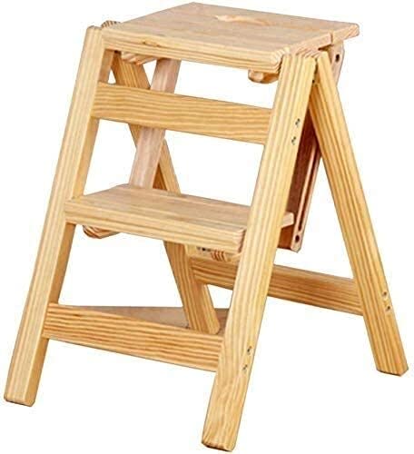 Silla para adultos de dos peldaños para alcanzar muebles altos sin riesgo
