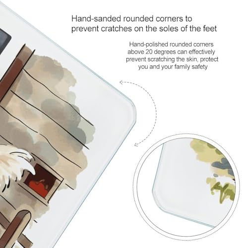 Báscula Digital de Baño para Peso Corporal con Vidrio Templado miniatura 4