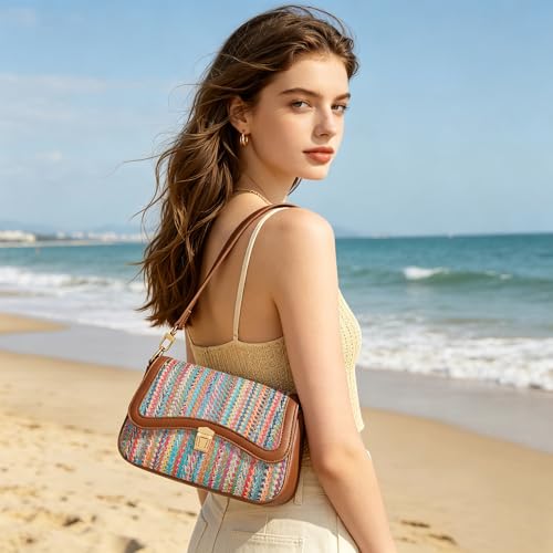Image of KKXIU Small Shoulder Bag for Women Cute Hobo Handbags Mini Clutch Purses