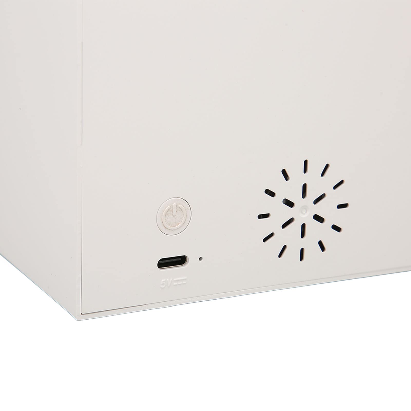 Desktop Speaker Unique Decorative BT Speaker with Stepless (White)