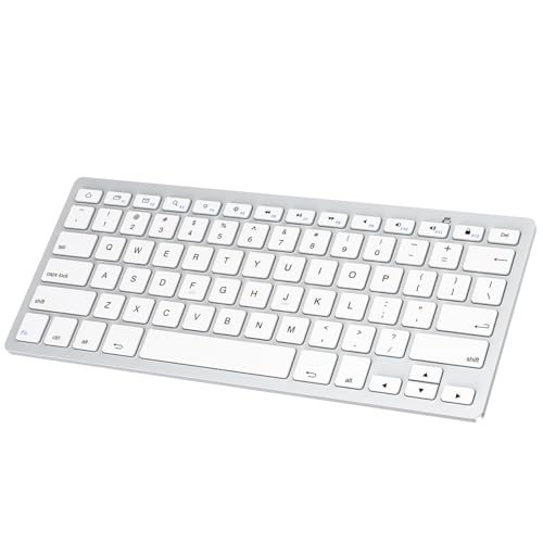 SPARIN Bluetooth Keyboard for Samsung Galaxy Tab A11 Plus/A9 Plus/S11/S10 FE/S10+/S6 Lite, Wireless Keyboard for Android, Windows,Samsung Tablet, PC, Phone-Ergonomic, Lightweight, Ultra-Slim-Grey