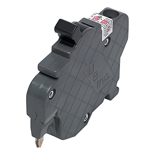 Connecticut Electric UBIF020N Newly Manufactured Federal Pacific Electric Stab-Lok NC120 Replacement Circuit Breaker 20 Amp Gray
