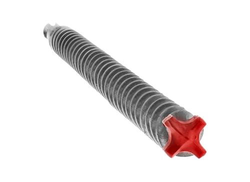 Miniatura 11 de Diablo Rebar Demon SDS-Plus - Broca de martillo de cabeza de carburo completa de 4 cortes, cabeza de carburo completa, 1/4 pulgadas de diámetro, 6