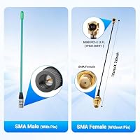 Meshtastic LoRa Antenne 868MHz 10dBi, 2er Set 17cm SMA-Stecker & IPX Kabel – Ansicht 6