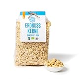 PAKKA - Bio Fairtrade rohe Erdnusskerne blanchiert 1kg, Öko & Fairtrade Erdnüsse direkt von Kleinbauern aus Samarkand in Usbekistan, vegan, Familienpackung, Value-Pack 1000g