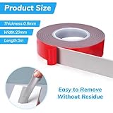 Zoom IMG-2 wugauwor 5m x 20mm nastro Zoom IMG-2 wugauwor 5m x 20mm nastro