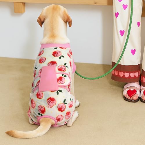 Recovery Suit for Dogs Cats After Surgery, Cone Alternative, Pink, XS by OPAW - Used condition - Image 3