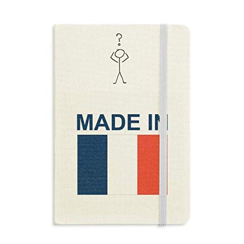 Made In France Country Love Question Notebook Classic Journal Diary A5