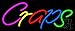 The Sign Store N105-14863 Craps 2 Neon Sign44; 10 x 3 x 24 in.