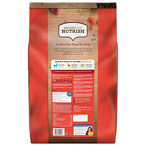 Product Image 4: Rachael Ray Nutrish Premium Natural Dry Dog Food, Real Beef, Pea, & Brown Rice Recipe, 40 Pounds (Packaging May Vary)