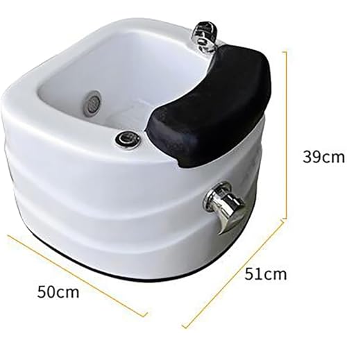 Spa de pies acrílico con masaje y calentador miniatura 4