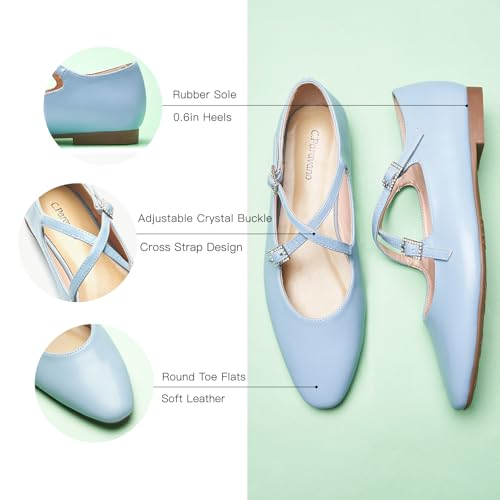C.Paravano Ballet Flat | Flats for Women | Mary Jane Flat for Women | Ballet Flats Shoes for Women | Dress Shoes3
