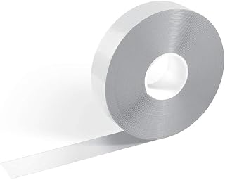 Durable Bodenmarkierungsband Duraline, selbstklebende und rutschhemmende Kennzeichnung, 50 mm x 0,5 mm x 30 m (B x H x L), RAL 9003 Signalweiß, 102102