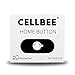 CellBee® Touch ID Pegatina Ajustadora para El Botón De Inicio iPhone iPad Rosa - para El Uso con Un Protector De Pantalla Vidrio Templado 3D - Nivela La Elevación del Cristal Templado