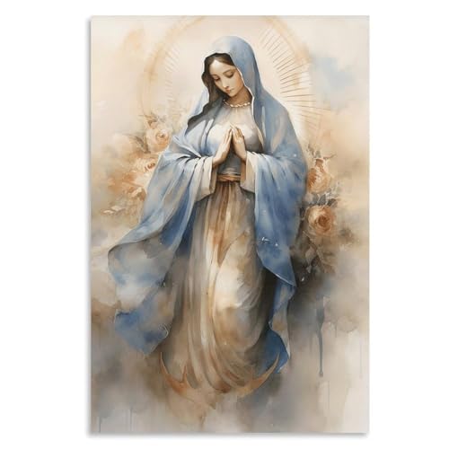 KERAXL Virgin Mary Poster The Marias Picture Virgen De Guadalupe