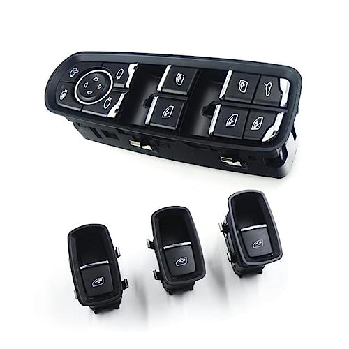 Bouton de commande de fenêtre Porsche pour rénovation habitacle avant 7PP959858AE