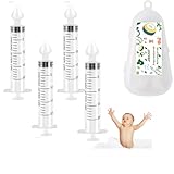Fácil de usar: el pistón es flexible para empujar y tirar, y la succión es grande, lo que es conveniente para la aspiración de líquido y el riego. Jeringa portátil de 20 ml, la escala es clara, no se cae y es fácil de leer.