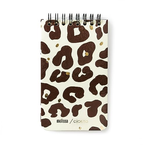 Bloco Wire-O Melissa Pautado 12X20 Onça, Cicero